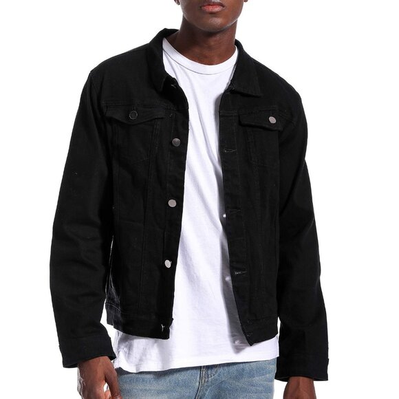 New XXX-Large LAMKUKU Men's Denim Jacke - Picture 1 of 1
